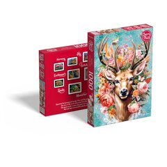 Пазл CherryPazzi Flower Deer, 1000 деталей цена и информация | Пазлы | kaup24.ee