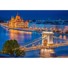 Pusle Castorland Budapest by Night, 500 d. hind ja info | Pusled | kaup24.ee