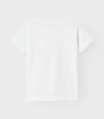 Name It футболка для девочек 13230481*02, белая цена и информация | Рубашки для девочек | kaup24.ee