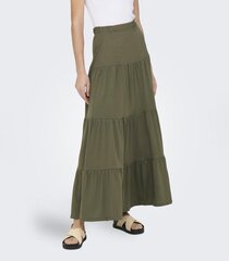 ONLY женская юбка 15226994*04, зелёная цена и информация | Юбка | kaup24.ee