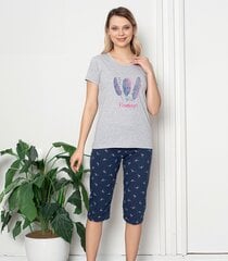 La Penna женская пижама 581311 01, разноцветная, 581311*01-XL цена и информация | Женские пижамы, ночнушки | kaup24.ee