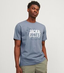 Jack & Jones T-särk meestele 12257908*01, sinine 5715519929296 hind ja info | Meeste T-särgid | kaup24.ee