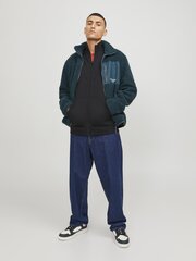 JACK & JONES мужская толстовка 12250737*01, черная цена и информация | Мужские толстовки | kaup24.ee