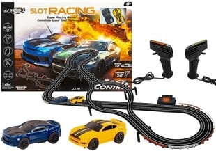 Suur autode võidusõidurada 530 cm hind ja info | Poiste mänguasjad | kaup24.ee