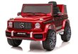 Mercedes Benz G63 AMG elektriline üheistmeline džiip, punane цена и информация | Laste elektriautod | kaup24.ee