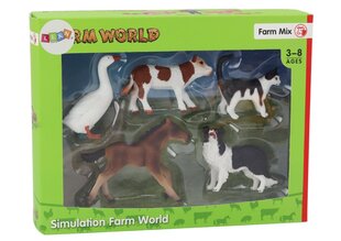 Loomade figuuride komplekt 5 tk hind ja info | Poiste mänguasjad | kaup24.ee