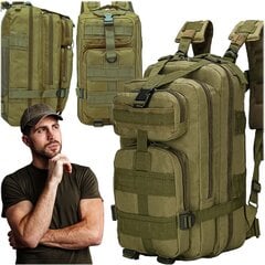 Тактический военный туристический рюкзак Omimar, 30л., зелёный цена и информация | Рюкзаки и сумки | kaup24.ee