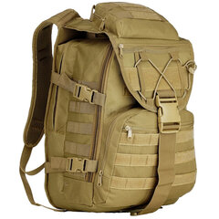Рюкзак военный тактический туристический Omimar 40л, коричневый цена и информация | Туристические, походные рюкзаки | kaup24.ee