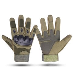 Перчатки защитные, тактические, военные, Omimar, зеленые XL цена и информация | Мужские шарфы, шапки, перчатки | kaup24.ee