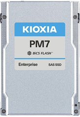 Kioxia PM7-V (KPM7VVUG12T8) цена и информация | Внутренние жёсткие диски (HDD, SSD, Hybrid) | kaup24.ee