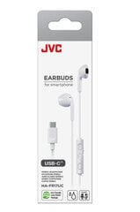 Kõrvaklapid JVC HA-FR17UC, Valge hind ja info | Kõrvaklapid | kaup24.ee