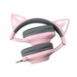 Foxxray ShinyCat Gaming Headset Wired Black/Pink hind ja info | Kõrvaklapid | kaup24.ee