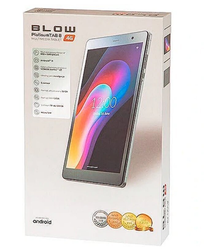 Blow Platinum TAB 8 (79-063#) цена и информация | Tahvelarvutid | kaup24.ee