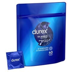 Kondoomid Durex Classic Natural, 40 tk hind ja info | Kondoomid | kaup24.ee