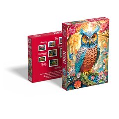 Пазл CherryPazzi Quilled Owl, 1000 деталей цена и информация | Пазлы | kaup24.ee