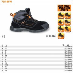 Töösaapad Beta S3, must цена и информация | Рабочая обувь | kaup24.ee