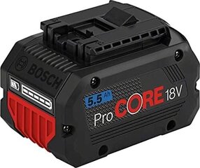 Аккумулятор BOSCH GBA ProCORE 18V 5,5Ah цена и информация | Шуруповерты, дрели | kaup24.ee