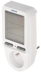 Vattmeeter, LCD ekraaniga energiakalkulaator OR-WAT-435 Orno цена и информация | Механические инструменты | kaup24.ee