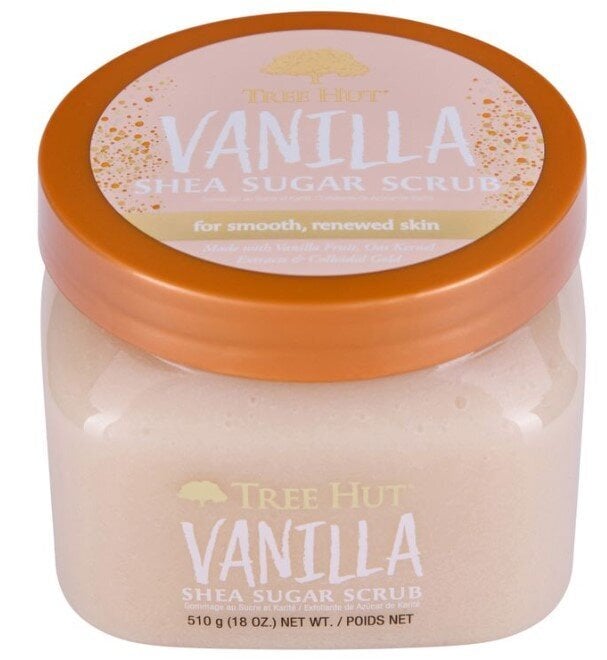 KehakoorijaTree Hut Vanilla Shea Sugar Scrub, 510 g цена и информация | Kehakoorijad | kaup24.ee