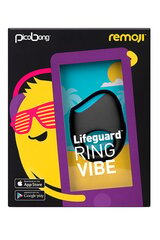 Вибрационное кольцо для пар Lifeguard, черное цена и информация | Эрекционные кольца, насадки на пенис | kaup24.ee