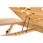 Sülearvuti laud, bambusest цена и информация | Arvutilauad, kirjutuslauad | kaup24.ee