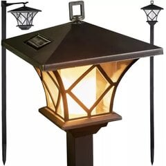 Солнечная садовая лампа-фонарь цена и информация | Уличное освещение | kaup24.ee