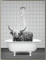 Palakat lõuendil "Piison vannis", 50x70cm, 2 tk hind ja info | Seinapildid | kaup24.ee