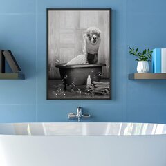 Палакат на холсте " Верблюд в бане", 20х30см 1 шт. цена и информация | Картины, живопись | kaup24.ee
