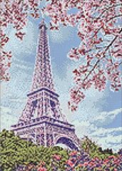 Teemantmosaiik Spring in Paris DP124, 27x38 cm hind ja info | Teemantmaalid, teemanttikandid | kaup24.ee