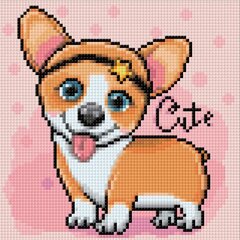 Teemantmosaiik Corgi DP2473, 20x20 cm цена и информация | Алмазная мозаика | kaup24.ee