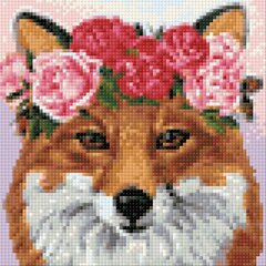 Teemantmosaiik Foxy Lady DP271, 20x20 cm цена и информация | Алмазная мозаика | kaup24.ee