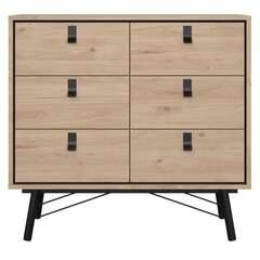 Комод Aatrium Ry, 101x40x94 см, коричневый цена и информация | Комоды | kaup24.ee