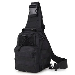 Тактическая сумка через плечо, Omimar, 20л, Черный цена и информация | Туристические, походные рюкзаки | kaup24.ee