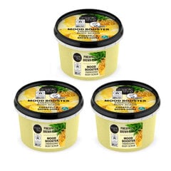 Kehakoorija Organic Shop Ananassi ja pruuni suhkru, 3x250 ml hind ja info | Kehakoorijad | kaup24.ee