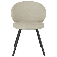 Комплект из 2 стульев Tenzo Zoe, бежевый цвет цена и информация | Стулья для кухни и столовой | kaup24.ee