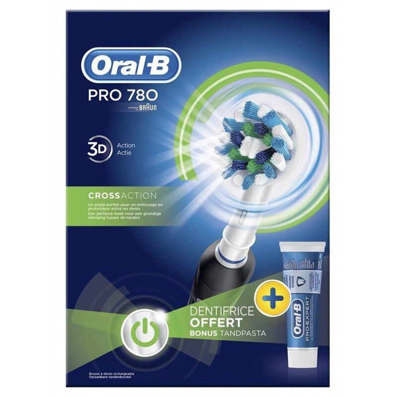 Oral-B PRO 780 CrossAction цена и информация | Elektrilised hambaharjad | kaup24.ee