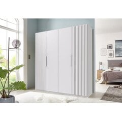 4-дверный шкаф Aatrium Andorra, белый цвет цена и информация | Шкафы | kaup24.ee