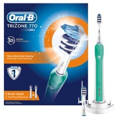 Вращательно-вибрационная зубная щетка Oral-B TriZone 770 цена и информация | Электрические зубные щетки | kaup24.ee