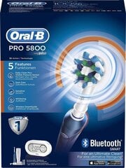 Электрическая аккумуляторная зубная щетка Oral-B PRO 5800 цена и информация | Электрические зубные щетки | kaup24.ee