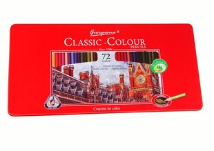 Набор цветных карандашей, 72 шт. цена и информация | Принадлежности для рисования, лепки | kaup24.ee