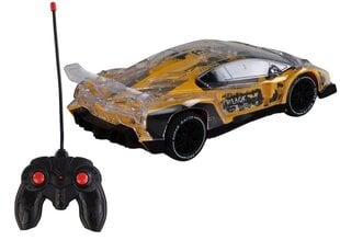 Lean Toys RC sportauto, kollane цена и информация | Игрушки для мальчиков | kaup24.ee