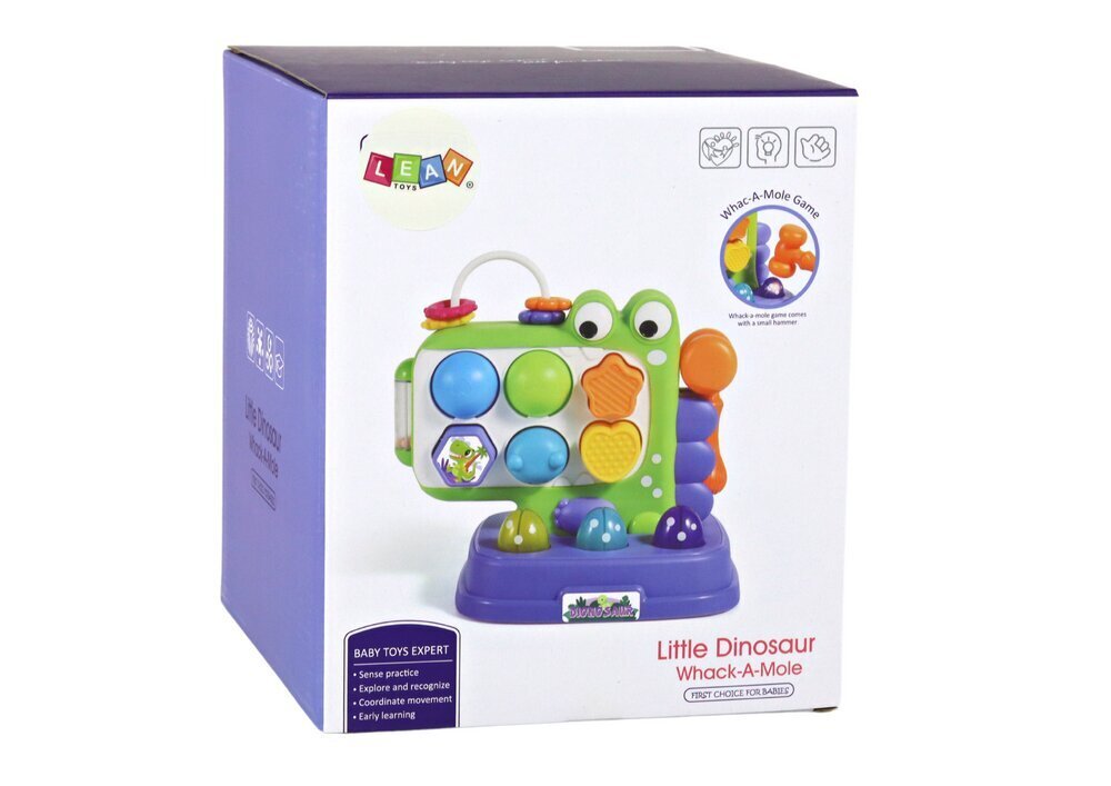 Hariv multifunktsionaalne mäng Lean Toys Dinosaur hind ja info | Imikute mänguasjad | kaup24.ee