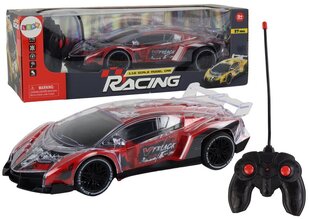 Lean Toys RC sportauto, punane hind ja info | Poiste mänguasjad | kaup24.ee