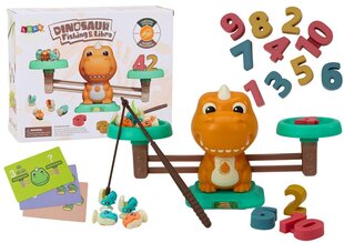 Hariv mänguasi Lean Toys Mathematics dinosaurus hind ja info | Arendavad mänguasjad | kaup24.ee