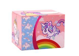 Interaktiivne hoiupõrsas Lean Toys Unicorn, roosa hind ja info | Tüdrukute mänguasjad | kaup24.ee