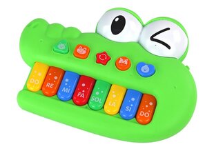 обучающий крокодил, зеленый цена и информация | Игрушки для малышей | kaup24.ee