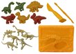 Kineetiline liiv dinosauruste vormidega Lean Toys hind ja info | Kunstitarbed, voolimise tarvikud | kaup24.ee