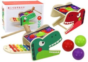 Dinosauruse kujulised mängutaldrikud 2in1 цена и информация | Развивающие игрушки | kaup24.ee