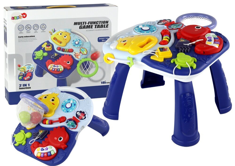 Interaktiivne õppelaud lastele Lean Toys 2in1 hind ja info | Imikute mänguasjad | kaup24.ee