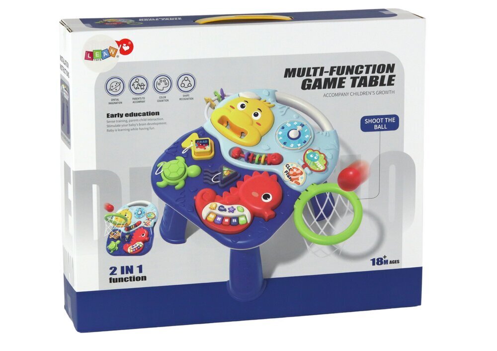 Interaktiivne õppelaud lastele Lean Toys 2in1 цена и информация | Imikute mänguasjad | kaup24.ee